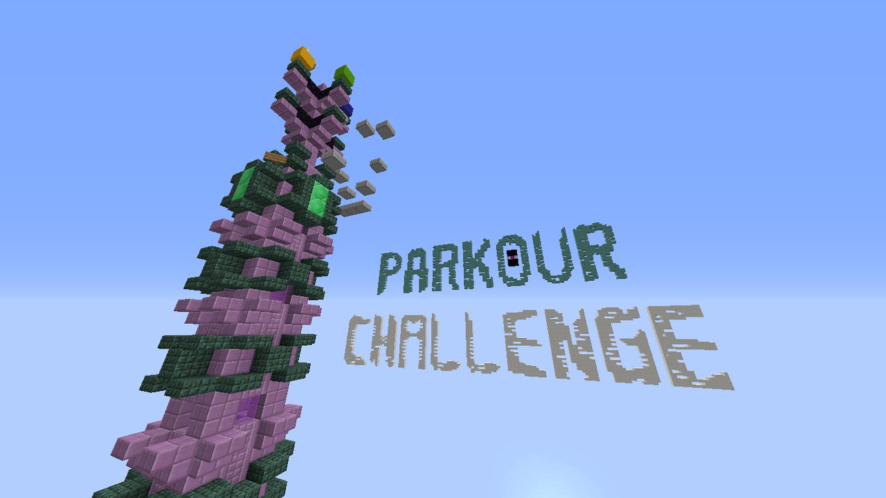 Télécharger A Parkour Challenge pour Minecraft 1.13.1